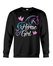 Horse Girl Crewneck Sweatshirt tile