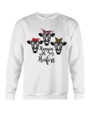Cow Hanging With My Heifers Crewneck Sweatshirt tile