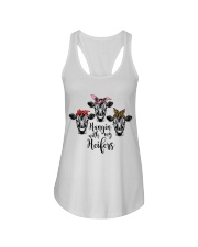 Cow Hanging With My Heifers Ladies Flowy Tank tile