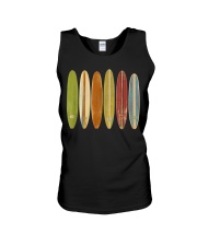 Longboard Surfboards Unisex Tank tile