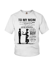 To My Mom I Know It's Not Easy For A Woman Youth T-Shirt tile