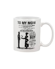 To My Mom I Know It's Not Easy For A Woman Mug front