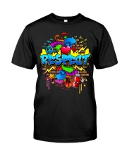 Flite Boi Urban Respect Graffiti Classic T-Shirt front