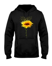 Be Kind Hippie Sunflower Hooded Sweatshirt front