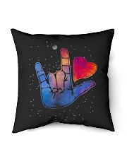 Sign Language Love 1 Indoor Pillow tile