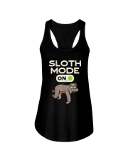 Sloth Mode On Ladies Flowy Tank tile