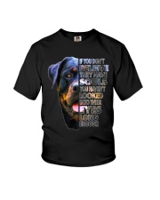 Rottweiler Soul I Love Rotties Dog Lover Youth T-Shirt tile
