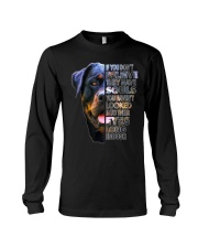 Rottweiler Soul I Love Rotties Dog Lover Long Sleeve Tee tile