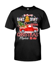 Baking Watch Christmas Movies All Day Premium Fit Mens Tee tile