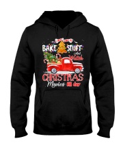 Baking Watch Christmas Movies All Day Hooded Sweatshirt front
