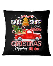 Baking Watch Christmas Movies All Day Square Pillowcase tile