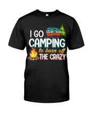 I Go Camping To Burn Off The Crazy Premium Fit Mens Tee tile