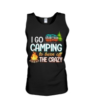 I Go Camping To Burn Off The Crazy Unisex Tank tile
