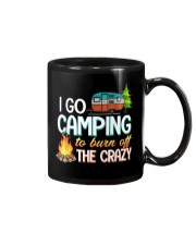 I Go Camping To Burn Off The Crazy Mug tile