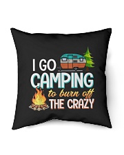 I Go Camping To Burn Off The Crazy Indoor Pillow tile