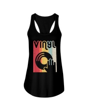 Vinyl Record 3 Ladies Flowy Tank tile