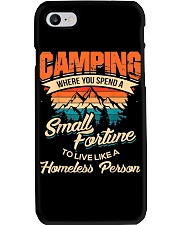 Camping Where You Spend A Small Fortune Phone Case tile