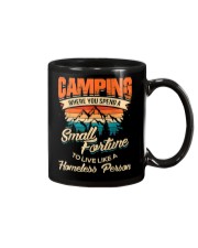 Camping Where You Spend A Small Fortune Mug tile