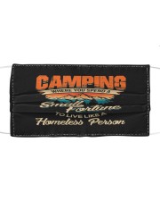Camping Where You Spend A Small Fortune Mask tile