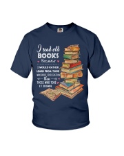 I Read Old Books (Front) Youth T-Shirt tile