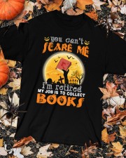 You Can't Scare Me I'm Retired My Job Is To Collect Books (Front) Classic T-Shirt custom-t-shirts-classic-lifestyle-front-320
