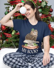 Stop Staring At My Books (Front) Classic T-Shirt custom-t-shirts-classic-lifestyle-front-335