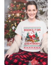 Merry Christmas Books For Everybody (Front) Classic T-Shirt custom-t-shirts-classic-lifestyle-front-325