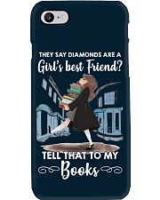 They Say Diamonds Are A Girl's Best Friend - Tell That To My Books (Front) Phone Case tile