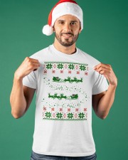 Merry Christmas Books's Reindeer (Front) Classic T-Shirt apparel-classic-tshirt-lifestyle-front-85
