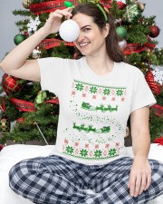 Merry Christmas Books's Reindeer (Front) Classic T-Shirt custom-t-shirts-classic-lifestyle-front-335