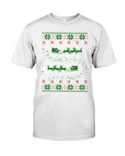 Merry Christmas Books's Reindeer (Front) Premium Fit Mens Tee tile