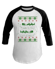 Merry Christmas Books's Reindeer (Front) Baseball Tee tile