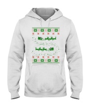 Merry Christmas Books's Reindeer (Front) Hooded Sweatshirt tile