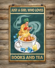JUST A GIRL WHO LOVES BOOKS AND TEA 11x17 Poster aos-poster-portrait-11x17-lifestyle-14