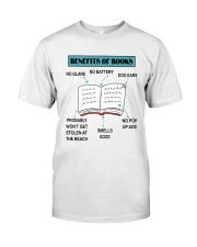 Advantages Of Books (Front) Premium Fit Mens Tee tile