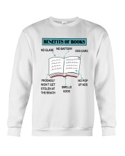 Advantages Of Books (Front) Crewneck Sweatshirt tile