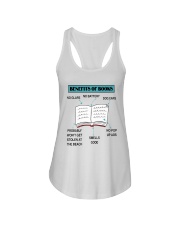 Advantages Of Books (Front) Ladies Flowy Tank tile