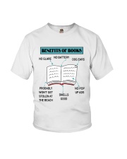 Advantages Of Books (Front) Youth T-Shirt tile