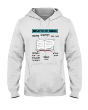 Advantages Of Books (Front) Hooded Sweatshirt tile
