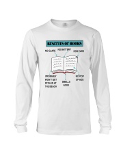 Advantages Of Books (Front) Long Sleeve Tee tile