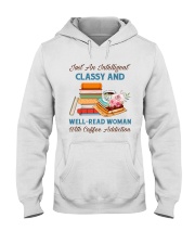 Just An Intelligent Classy And Well-Read Woman With Coffee Addiction (Front) Hooded Sweatshirt tile