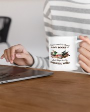 I Just Read Want To Read My Books And Sleep In My Unrealistic World Mug ceramic-mug-lifestyle-88