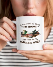 I Just Read Want To Read My Books And Sleep In My Unrealistic World Mug ceramic-mug-lifestyle-94