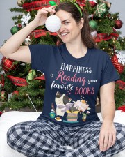 Happiness Is Reading Your Favorite Books (Front) Classic T-Shirt custom-t-shirts-classic-lifestyle-front-335