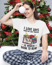 I Love Days When My Only Problem Is Which Book To Read (Front) Classic T-Shirt custom-t-shirts-classic-lifestyle-front-335