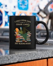 I Could Spend Days With No Outside Contact - Just Reading Books Mug ceramic-mug-lifestyle-53