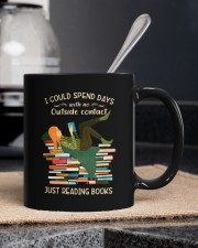 I Could Spend Days With No Outside Contact - Just Reading Books Mug ceramic-mug-lifestyle-55