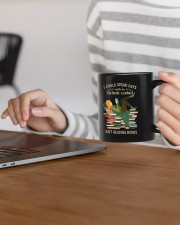 I Could Spend Days With No Outside Contact - Just Reading Books Mug ceramic-mug-lifestyle-88