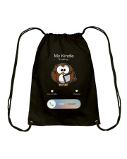 My Kindle Is Calling (Front) Drawstring Bag tile