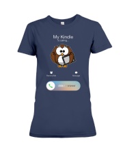 My Kindle Is Calling (Front) Premium Fit Ladies Tee tile
